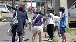 スポGOMI大会の様子