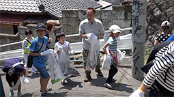 スポGOMI大会の様子